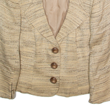 PHASE EIGHT Womens Blazer Jacket Beige S