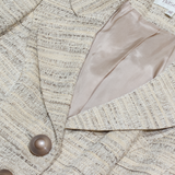 PHASE EIGHT Womens Blazer Jacket Beige S