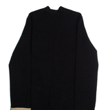 MONSOON Womens Overcoat Jacket Black Viscose M