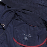 TOMMY HILFIGER Womens Jacket Blue Hooded S