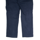 DICKIES Workwear Cargo Mens Trousers Blue Regular Straight W42 L32