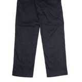 DICKIES Flex Workwear Mens Twill Trousers Black Slim Straight W28 L30