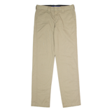 DICKIES Flex Workwear Mens Twill Trousers Beige Slim Tapered W30 L30