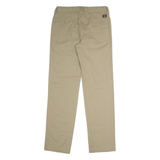DICKIES Flex Workwear Mens Twill Trousers Beige Slim Tapered W30 L30