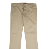 DICKIES Workwear Womens Trousers Beige Regular Bootcut W36 L33
