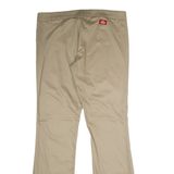 DICKIES Workwear Womens Trousers Beige Regular Bootcut W36 L33