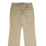 DICKIES Workwear Womens Trousers Beige Regular Bootcut W30 L32