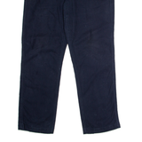 CAT Workwear Mens Canvas Trousers Blue Regular Straight W34 L30