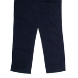 CAT Workwear Mens Canvas Trousers Blue Regular Straight W34 L30