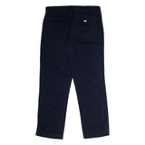 CAT Workwear Mens Canvas Trousers Blue Regular Straight W34 L30