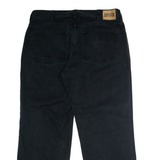DULUTH TRADING CO Workwear Mens Canvas Trousers Black Regular Straight W36 L30