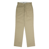 DICKIES 874 Workwear Womens Twill Trousers Beige Classic Straight W28 L32