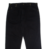 KEY Workwear Mens Twill Trousers Black Regular Straight W38 L29