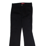 DICKIES Workwear Womens Trousers Black Regular Flared W26 L31