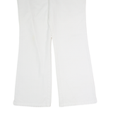 DICKIES Workwear Womens Trousers White Regular Flared W34 L30