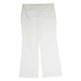 DICKIES Workwear Womens Trousers White Regular Flared W34 L30