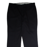 DICKIES Workwear Mens Trousers Black Regular Straight W40 L30