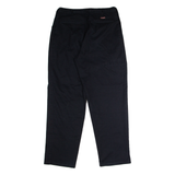 DICKIES Workwear Womens Trousers Black Regular Straight W33 L30