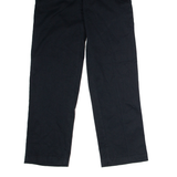DICKIES Flex Workwear Womens Twill Trousers Black Slim Straight W28 L30