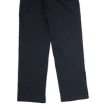 DICKIES Flex Workwear Womens Twill Trousers Black Slim Straight W28 L30