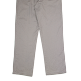 DICKIES Workwear Mens Twill Trousers Grey Regular Straight W36 L34
