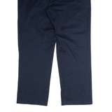 DICKIES Workwear Mens Twill Trousers Blue Regular Straight W38 L30