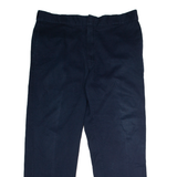 DICKIES 874 Flex Workwear Mens Twill Trousers Blue Classic Straight W40 L32