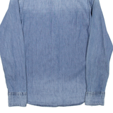 REPLAY Mens Denim Shirt Blue 90s Long Sleeve S