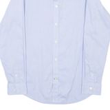 TOMMY HILFIGER Mens Plain Shirt Blue Long Sleeve S