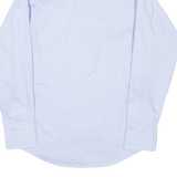 TOMMY HILFIGER Mens Plain Shirt Blue Long Sleeve S