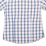 TOMMY HILFIGER Mens Shirt Blue 90s Check L