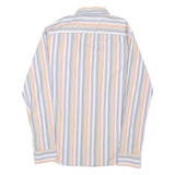 TOMMY HILFIGER Fit Mens Shirt Blue Striped Long Sleeve M