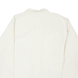 Mens Plain Shirt Beige 3/4 Sleeve 2XL