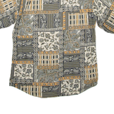 COLODOR Mens Shirt Green Paisley L