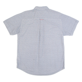 TOMMY HILFIGER JEANS Weave Mens Shirt Blue Geometric M