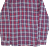 TOMMY HILFIGER DENIM Soft Touch Mens Shirt Red Plaid Long Sleeve S