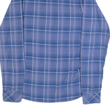 TOMMY HILFIGER Mens Shirt Blue Check Long Sleeve M
