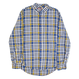 TOMMY HILFIGER Mens Shirt Blue Check Long Sleeve M