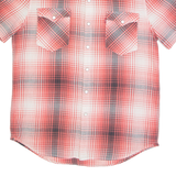 LEVI'S Mens Shirt Red Plaid S