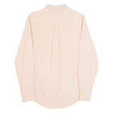 TOMMY HILFIGER Mens Shirt Orange Check Long Sleeve M