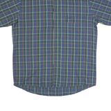 MCGREGOR Oversized Mens Shirt Blue 90s Plaid M