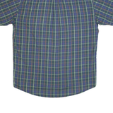 MCGREGOR Oversized Mens Shirt Blue 90s Plaid M