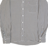 TOMMY HILFIGER Mens Shirt Grey Check Long Sleeve M
