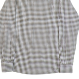 TOMMY HILFIGER Mens Shirt Grey Check Long Sleeve M