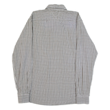 TOMMY HILFIGER Mens Shirt Grey Check Long Sleeve M