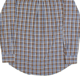 TIMBERLAND Mens Shirt Blue 90s Check Long Sleeve M