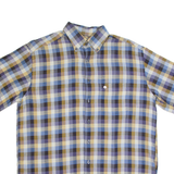 PIERRE CARDIN Mens Shirt Blue Check L