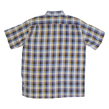 PIERRE CARDIN Mens Shirt Blue Check L