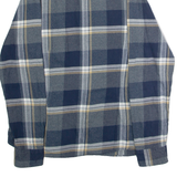 LEE Slim Fit Mens Shirt Blue Plaid Long Sleeve 2XL