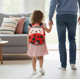 Anypack 3D Red Ladybug Kids School Backpack Cute Cartoon Animal Style Children Toddler Plush Bag Perfect Accessories For Boys and Girls